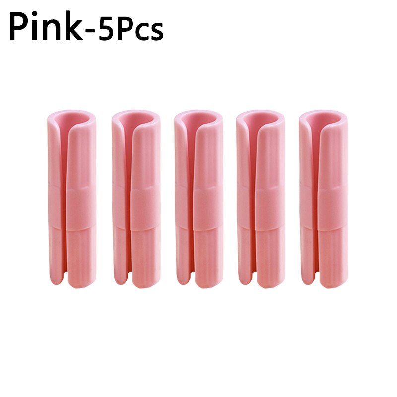 5Pcs Plastic Antislip Klem Laken Quilt Bed Cover Clips Grijpers Fasteners Matras Houder Thuis Besroom Levert: Pink
