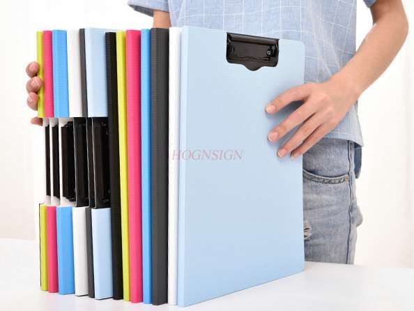 A4 folder board clip office supplies writing pad board student work folder this paper clip stationery plywood clip