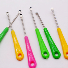 Gezondheidszorg Tool 20Pcs Baby Kinderen Metalen Earpick Wax Remover Curette Oor Pick Cleaner Willekeurige Kleur