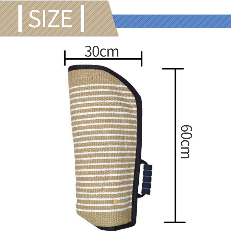 Extra Thickness Dog Training Sleeve Bite Tug Jute Bite Sleeve For Training Large Dog Work Dogs Shepherd Accessories Supplies
