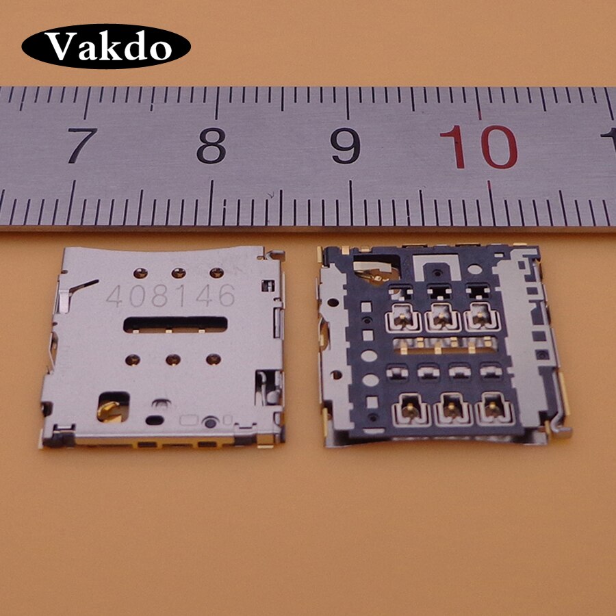 1 pc SIM-kaartlezer socket houder slot connector vervanging voor ASUS K018 Gionee GN9005 S5.1 ELIFE E7 E7T