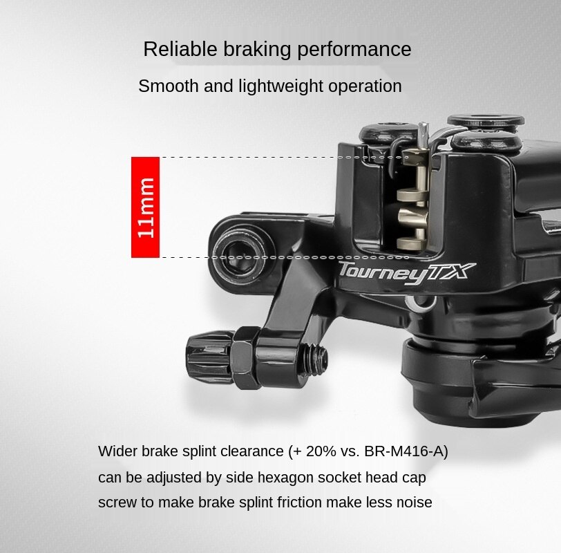 Shimano – étriers de freins à disque mécaniques, série Tourney TX, TX805