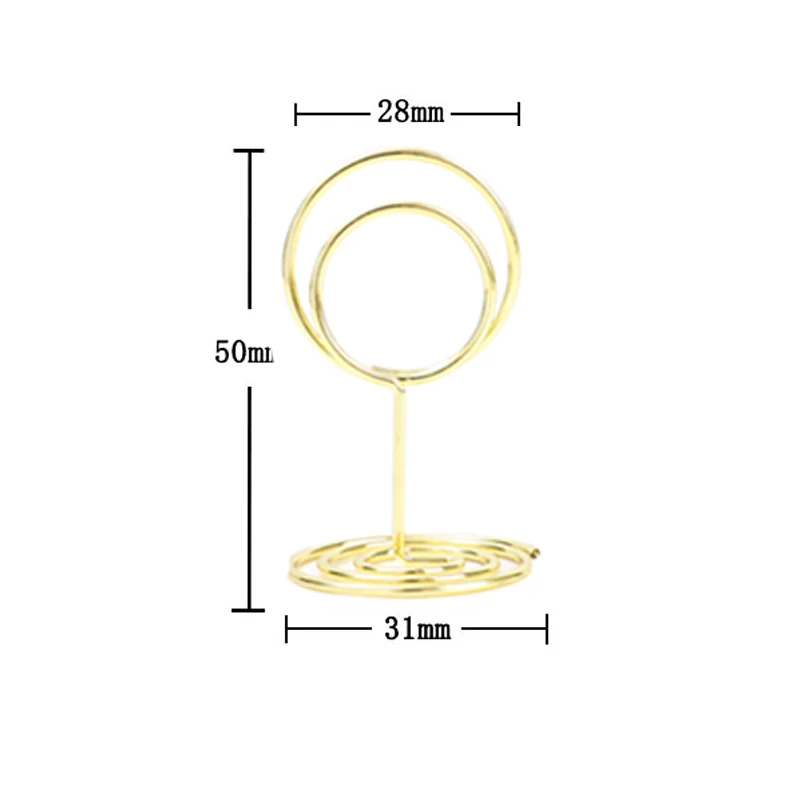12/1Pcs Metall Tisch Kartenhalter Runde Herz Form Foto Clip Hochzeit Tisch Tisch Karte Steht Geburtstag Party Dekoration liefert