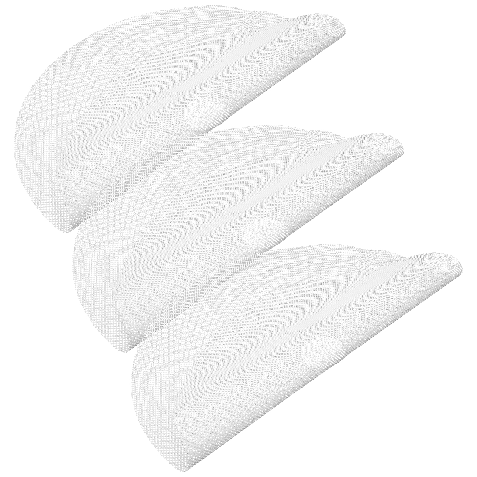 3 Stuks Oven Droger Mat Dehydrator Siliconen Pad Food Liner Stoommatten Voor Jerky Trays Wit Pads Mesh