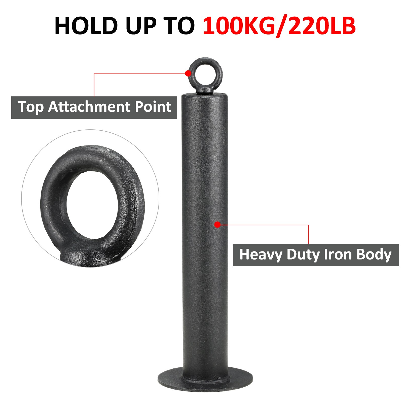 Loading Pin Pulley System Pulldown Pin Pulldown Attachment for Home Garage Gym Fitness Equipment