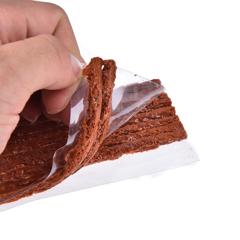 20pcs(2sheet) tyre repairing rubber strips 3.5mmx100mm Bicycle tire repair tools Quick Tire Leaks Repair strips