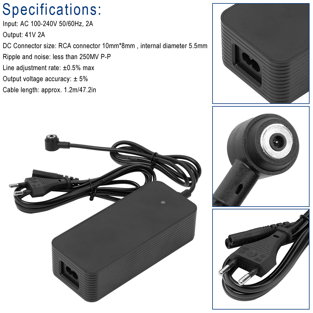 Chargeur de batterie pour trottinette électrique Xiaomi 4 ATA 4 Kick 4Pro, accessoires d'alimentation, pipeline 41V
