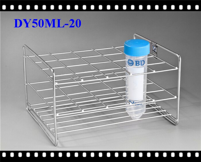 Centrifuga Tubo cremagliera Filo di Acciaio inossidabile, 20 Fori per 50 ml Tubo di Alta Qualità, tutti i Fori Quantità Disponibile in Negozio