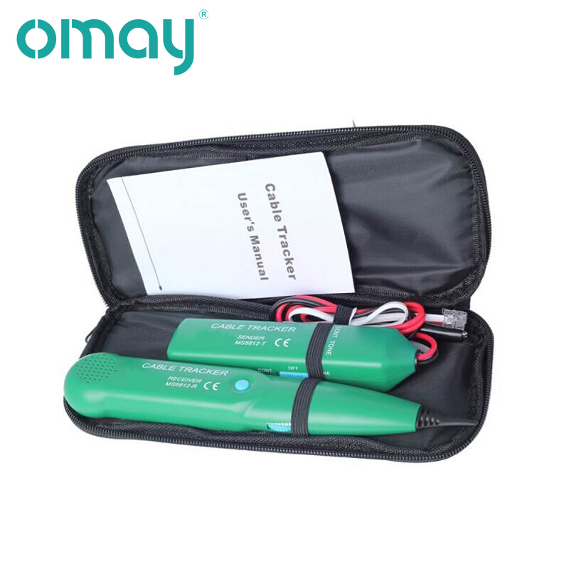 OMAY MS6812 Cable Tracker LAN Tester Line detector UTP STP Telephone Wire Tracer Breakpoint location Diagnose Tone