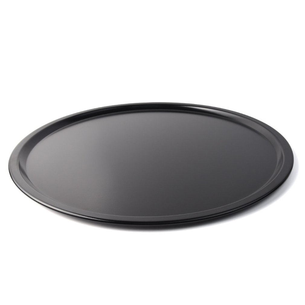 Ronde pizzaplaat pizzapan diepe schaal bakvorm koolstofstaal antiaanbakvorm bakvorm bakvorm panpatroon 13 inch