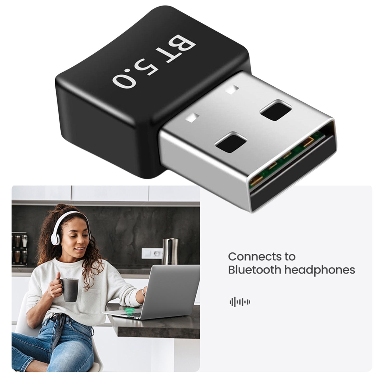 Bluetooth Adapter Dongle High Speed USB Transmitter Receiver for Headset