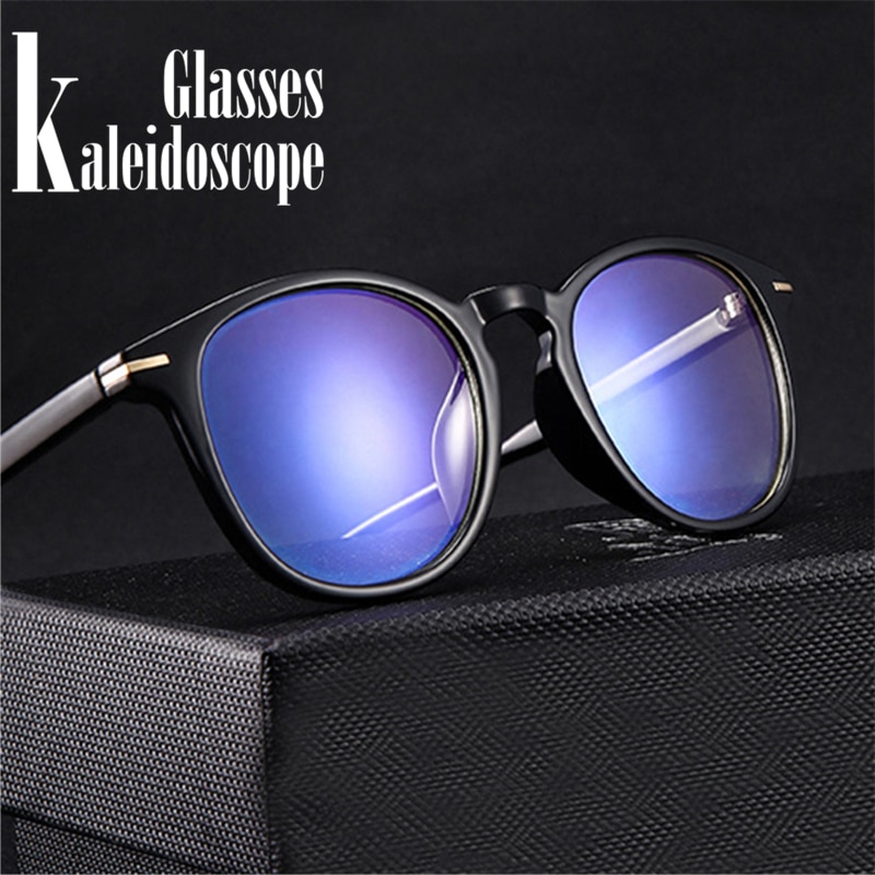 Montura de gafas anti-luz azul para usuarios de ordenadores móviles, gafas Retro ultraligeras para hombres, monturas de gafas anti-rayos azules para mujeres