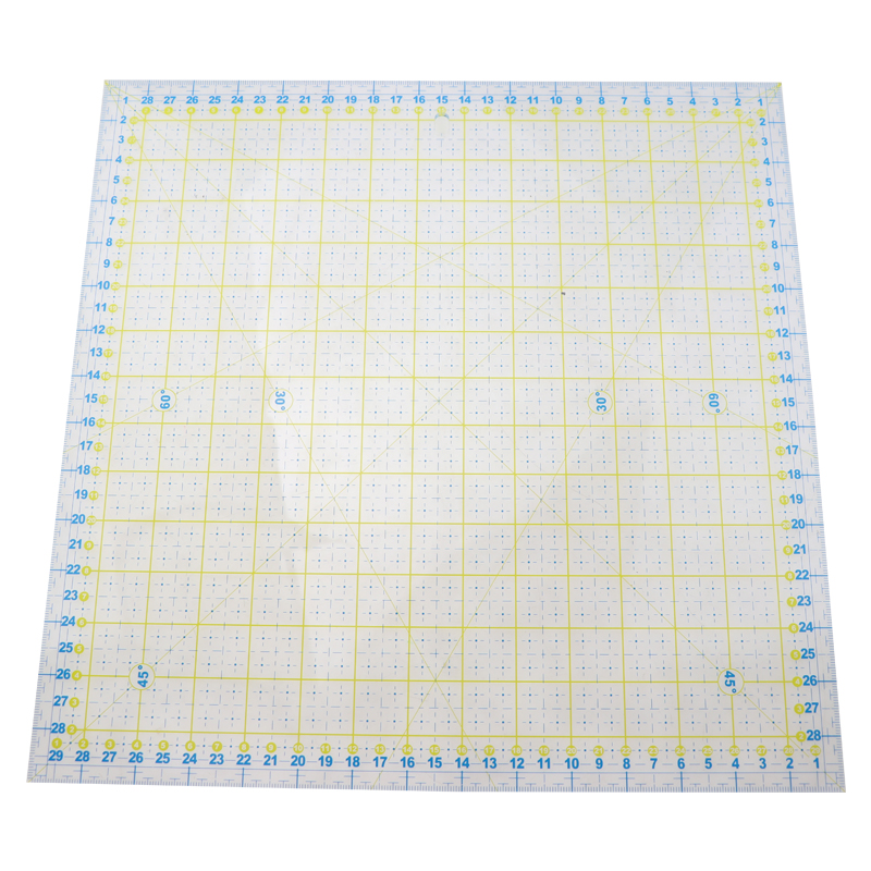 Acrylic Ruler Square Sewing Ruler DIY Handmade Patchwork Tool Multifunctional Patchwork Ruler Measuring Ruler