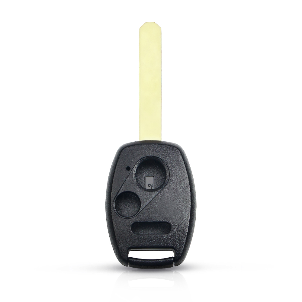 KEYYOU Replacement Remote Car Key Shell For Honda Accord Civic CRV Pilot Insight 2 2+1 3 3+1 4 Buttons Fob Auto Key Case Cover: WHITE