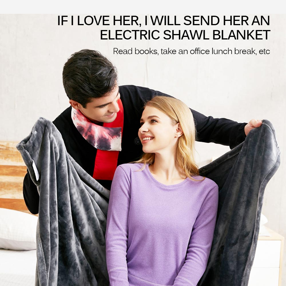 Bil hjem elektrisk oppvarming oppvarming teppe pute skulderhals mobil oppvarmingssjal usb myk ourdoor mykt oppvarming teppe