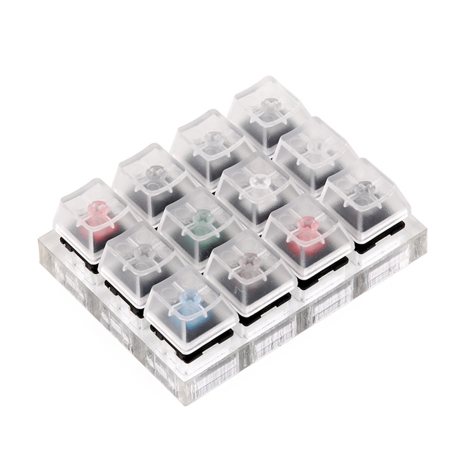 Acrylic Keyboard Tester Plastic Keycap Sampler for... – Grandado