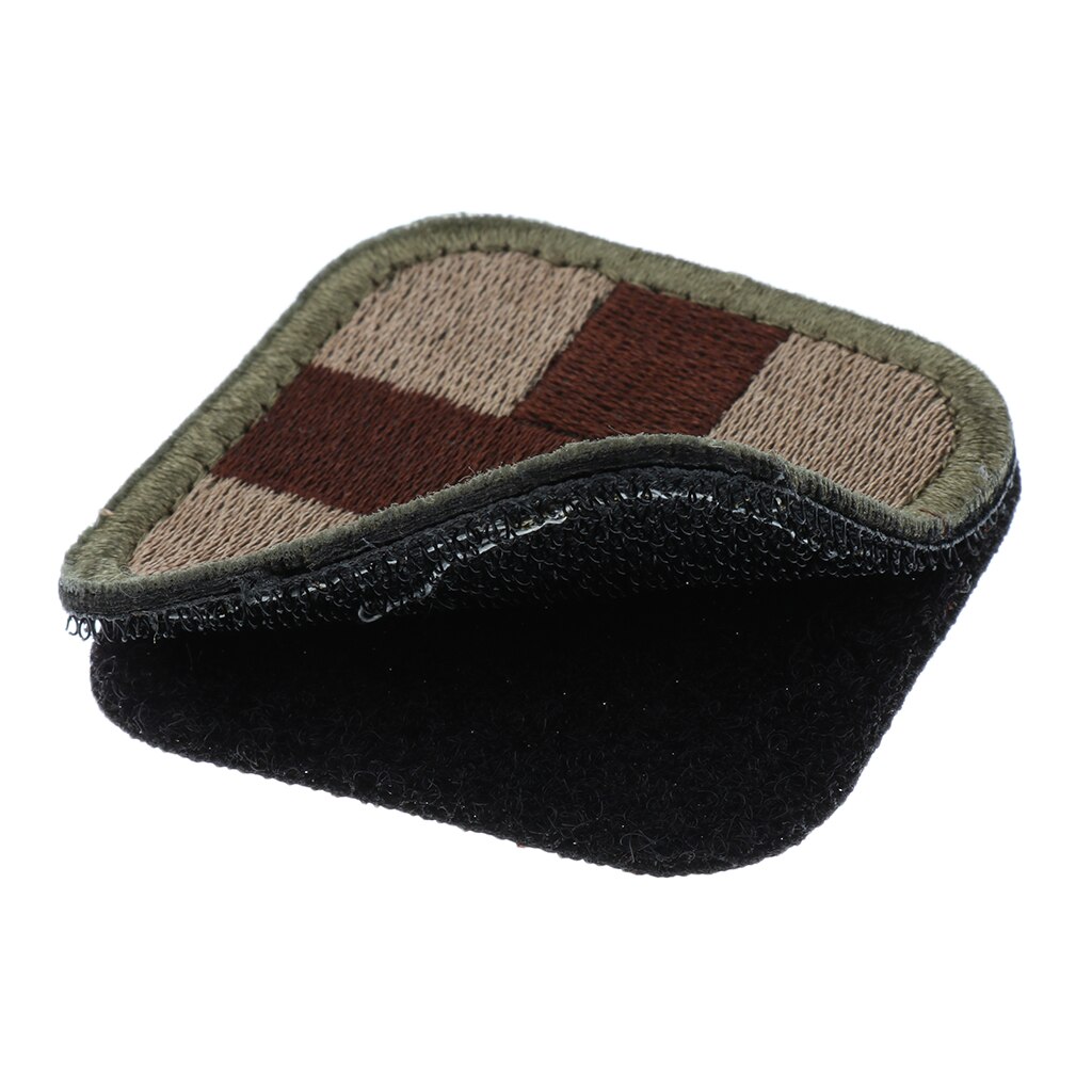 2X2 Inches Medic Rode Kruis Patch Klittenband Backing-Meerdere Kleuren