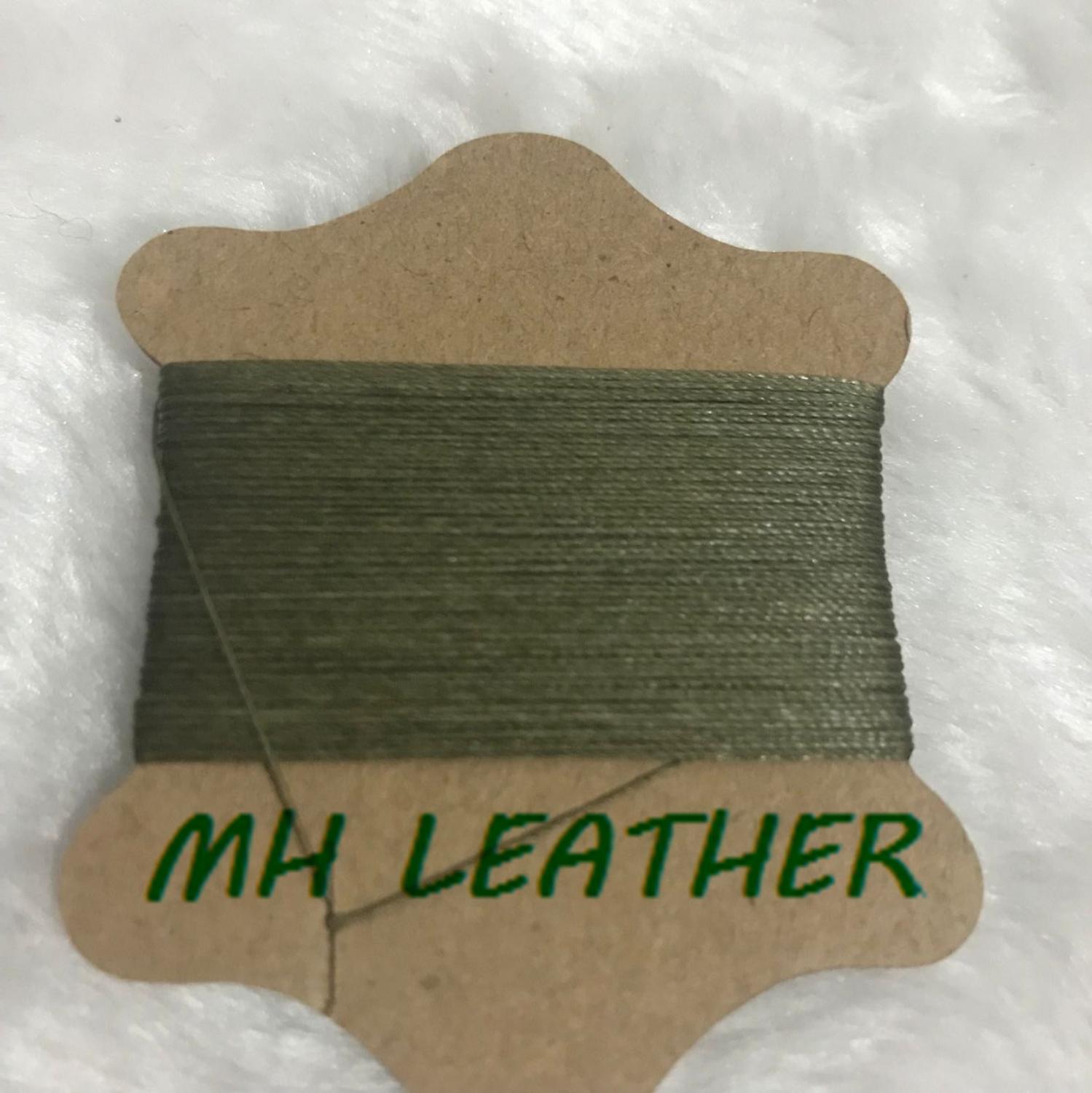 LX003 0.45mm Twist Round Waxed Thread String For Leather Sewing Thread Handmade Waxed thread: 19