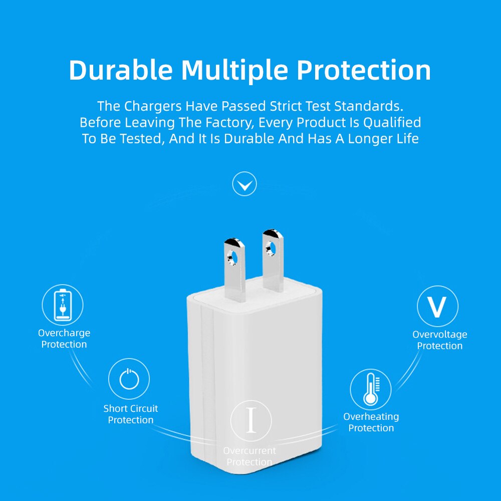 Ons 5V 1A Oplader Mobiele Telefoon Power Adapter Batterij Accessoire Quick Opladen Voor Xiaomi Redmi S8 Iphone Xs Samsung compatibel