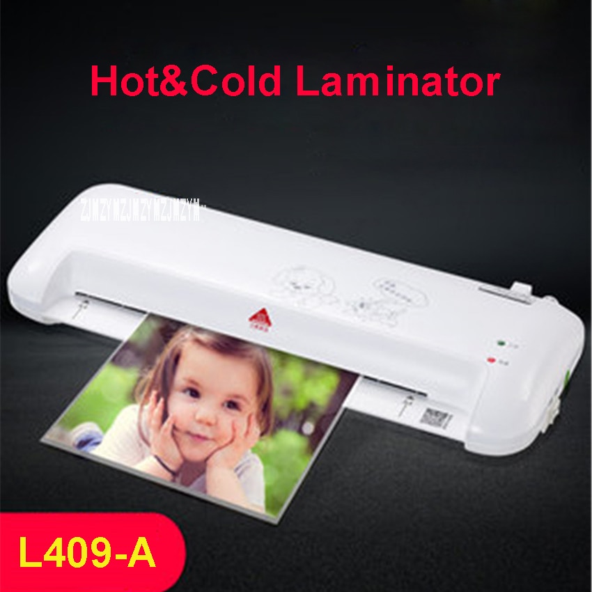 A4 Photo Laminator Paper Film Document Thermal &Cold Laminator A4 Plastificadora Termolaminar Plastifieuse Laminator L409-A