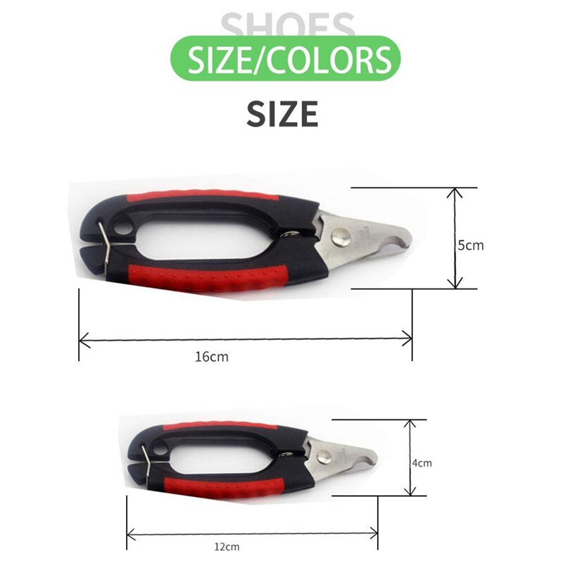 Pet Dog Cat Nail Safety Cutter Tool Claws Scissor Cut Product Stainless Steel Nail Safety Cutter Tool Toe File Trimmer Clipper