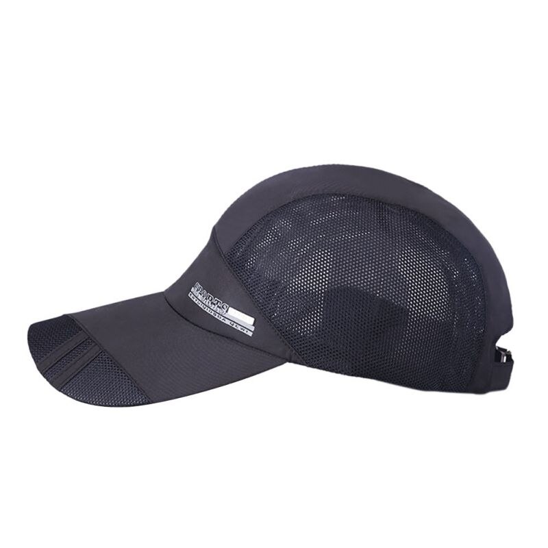 Hoed Cap Mannen Snel Droog Sport hoed Verstelbare pet chapeu Brief mesh mannen caps Voor Running Wandelen