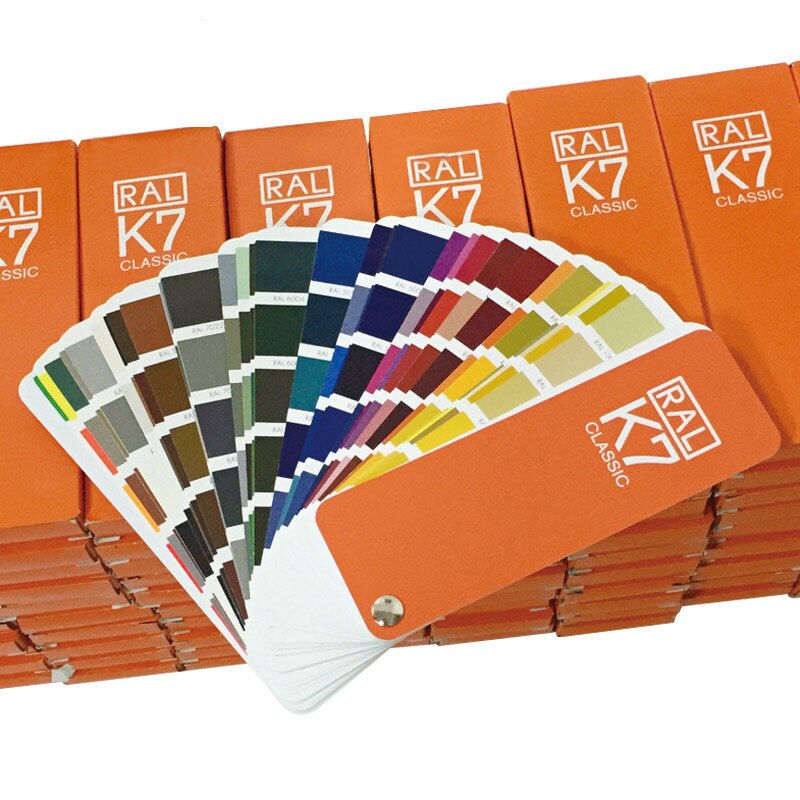 Original Germany RAL color card international standard Ral K7 color chart for paint 213 colors