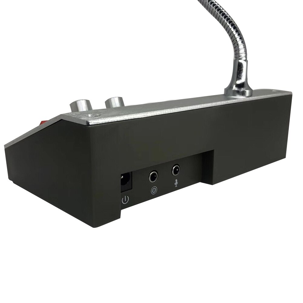 Window Speaker Counter Dual Way Intercom for Bank Office otor Station Ticket Office Microphone Intercom Speaker System