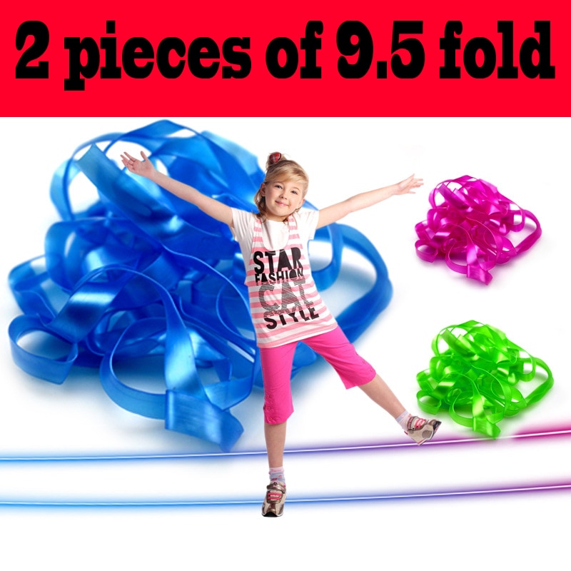 1pc Jumping Ropes Outdoor Kids Toys Games for Children Elastic Rubber Sports Family Outdoor Backyard Boys Girls Activities 320cm