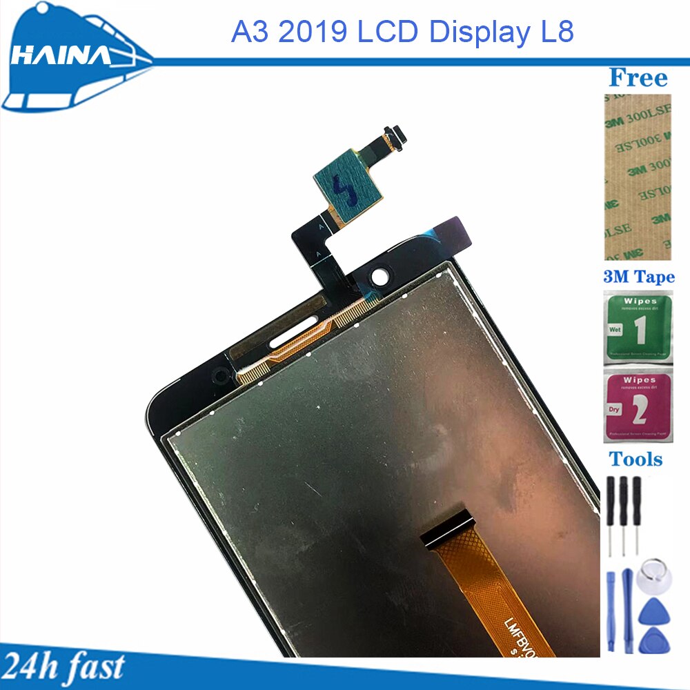 For ZTE Blade A3 / ZTE L8 Blade LCD Display + Touch screen Digitizier Assembly With Black And Tools