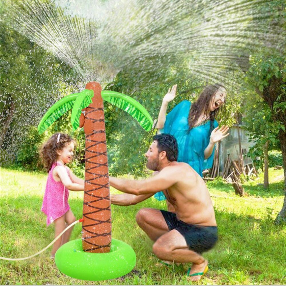 Inflatable Spray Coconut Simulation of Coconut Tree PVC Playpool Children's Outdoor Toys Summer