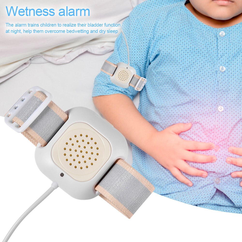 Professionele Arm Slijtage Bedplassen Sensor Alarm Voor Baby Peuter Volwassenen Zindelijkheidstraining Natte Herinnering Slapen Enuresis Gewone