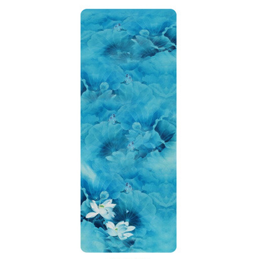 1.5mm ultraohut painettu jooga kannettava taitettava hikeä imevä ja liukumaton matto joogamatto liukumaton esterilla matot tappeto tapis: C