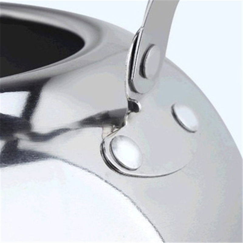 Hervidor de té de acero inoxidable 304 Extra grueso, tetera de gran capacidad para restaurante, hotel y sopa