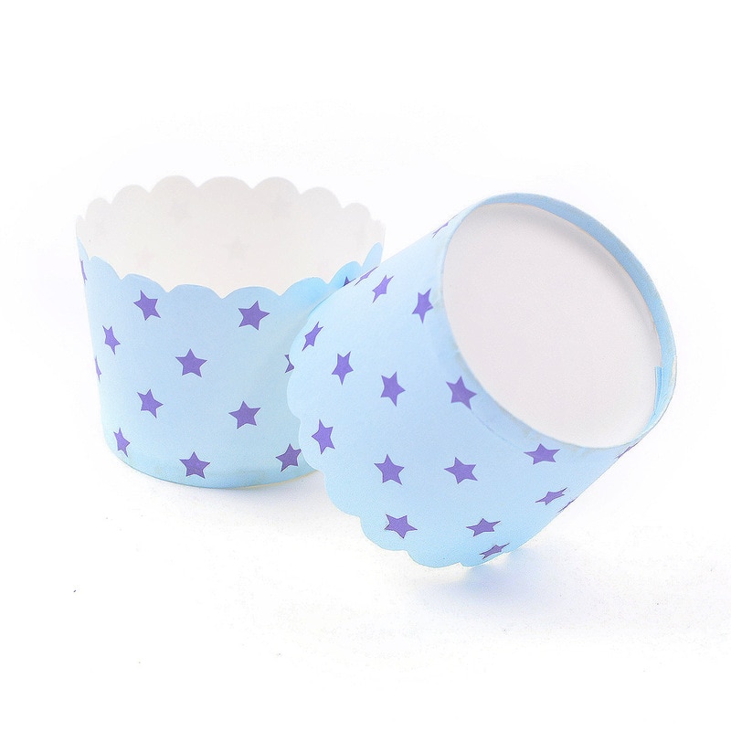 50pcs/set Muffin Cup Multicolor Cupcake Baking Cup Styling Case Muffin Cake Cup Cupcake Maker Paper Molds Kitchen Cake Tools