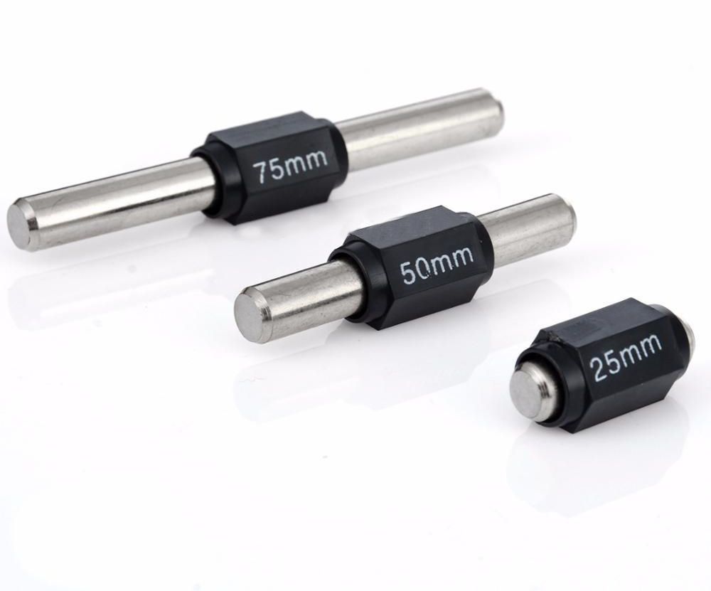 25mm 50mm 75mm 100mm 125mm 200mm Caliper Micrometer Inner Diameter Outer Diameter Calibration Block Rod Bar Gauge Bar Ring Gauge