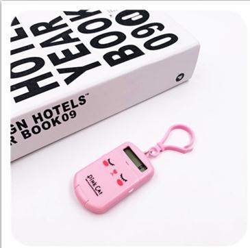 Portable Cartoon Calculator Pocket Size 8 Digits Display Mini Ultra-thin Button Battery Cute Calculator School Student: 1