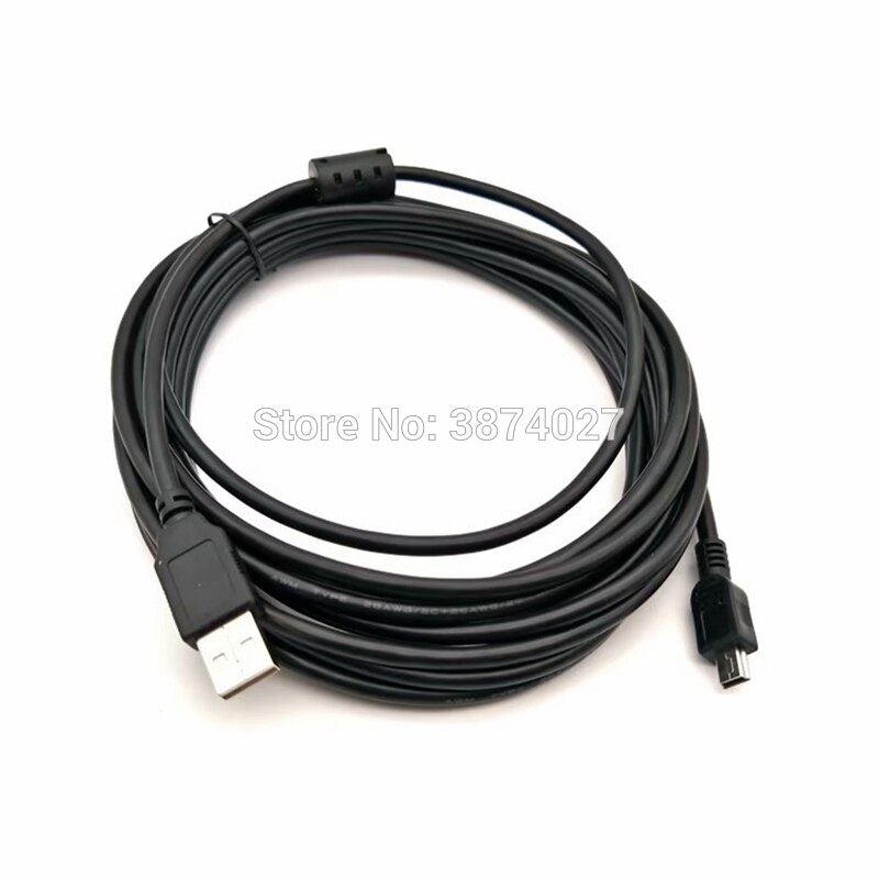 0.3M-5M USB Cable 2.0 A Male to Mini B 5 Pin 5P T Port MiniUSB for Devices MP3 MP4 Camera Mobile Phone HardDisk Computer