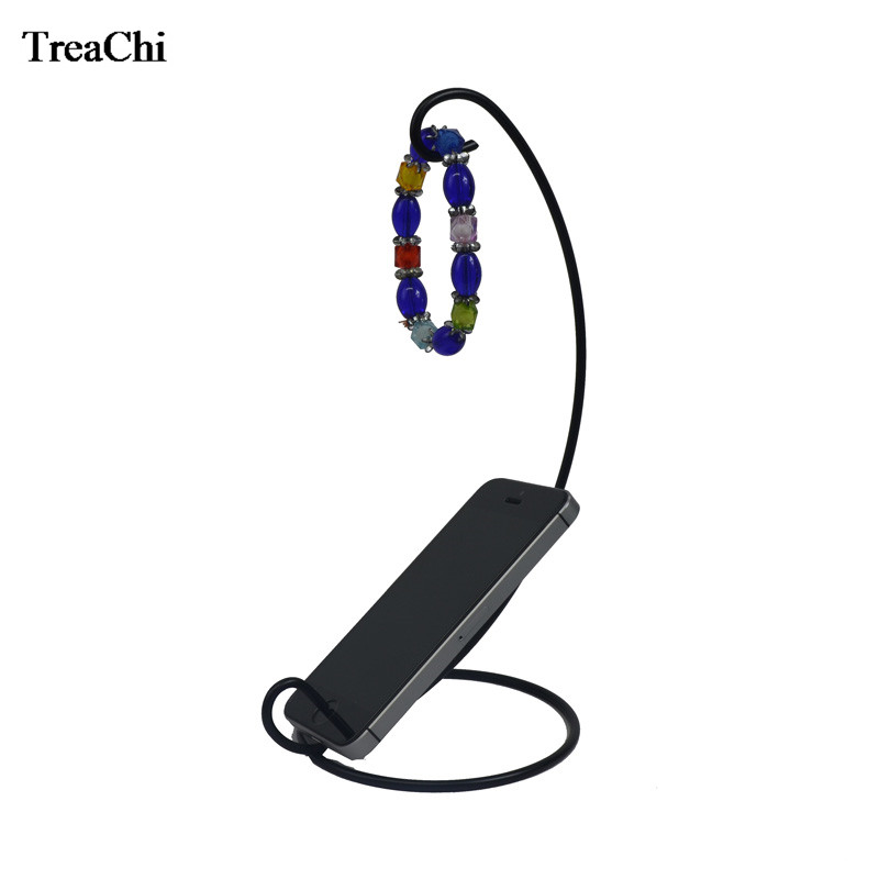 Metal Hanging Rack Terrarium Plant Display Shelf Pastoral Jewelry Watch Sunglass Chain Necklace Jade Decoration Stand: black
