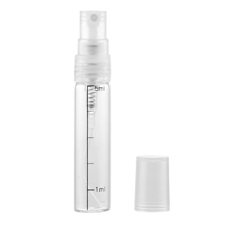 Draagbare Transparante Schaal Spray Fles Plastic Parfum Navulbare Fles Verstuiver Parfum Sub-fles Reizen Cosmetische Container