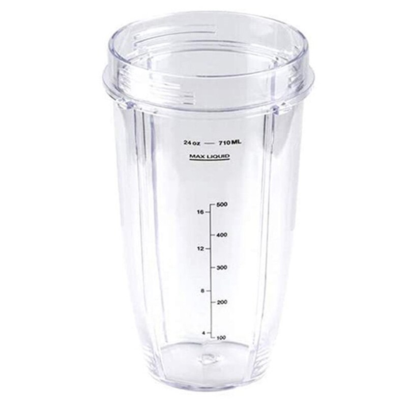 1 pièces 24 oz once tasse avec 2 Sip N joint couvercles pièces de rechange accessoires pour Nutri Ninja auto-iq et Duo mélangeurs presse-agrumes