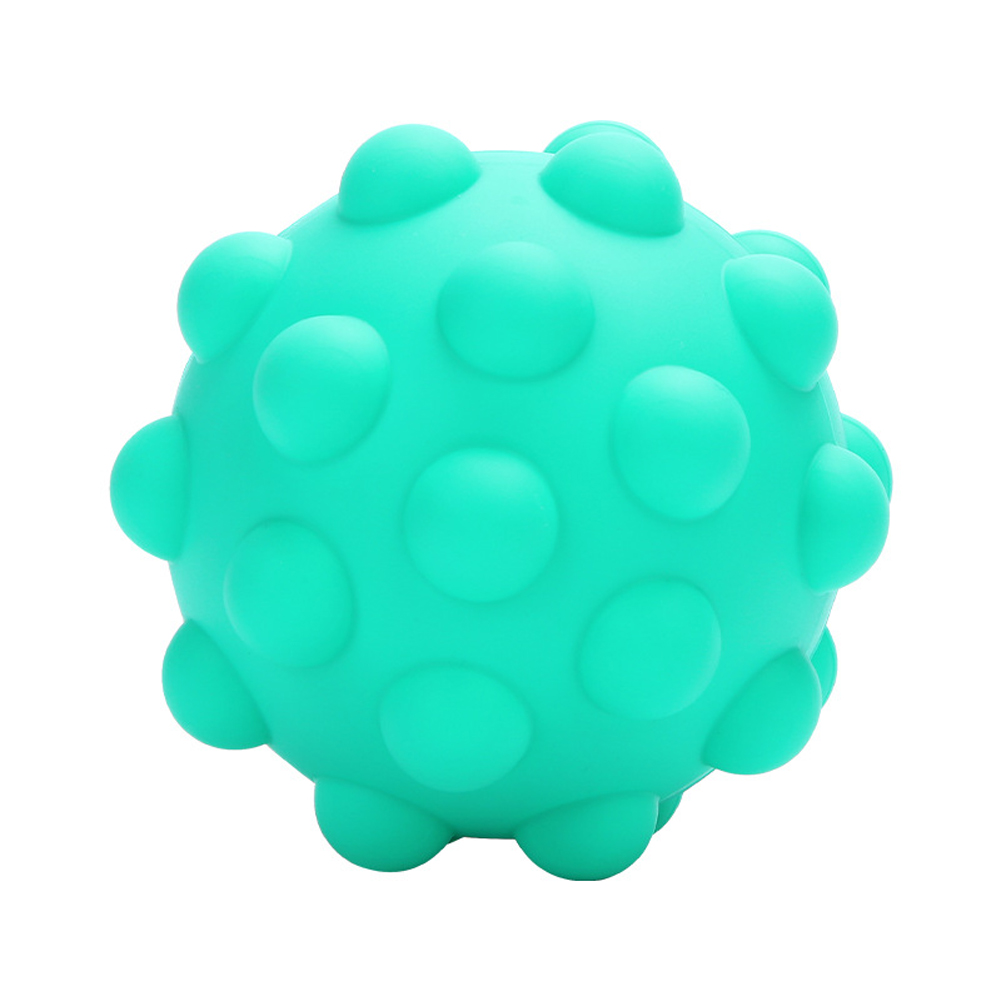 7 eksklusive stiler 3d fingerleker ball spill anti stress kawaii popit figet barn leker 3d fidget leker ball barn: Himmelblå