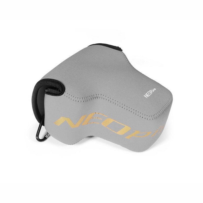 Sac d'appareil photo Portable pour Sony DSC-RX10M3 RX10III RX10IV RX10M4 RX10 III M3 M4 étui souple intérieur ceinture housse de protection pochette: Gris