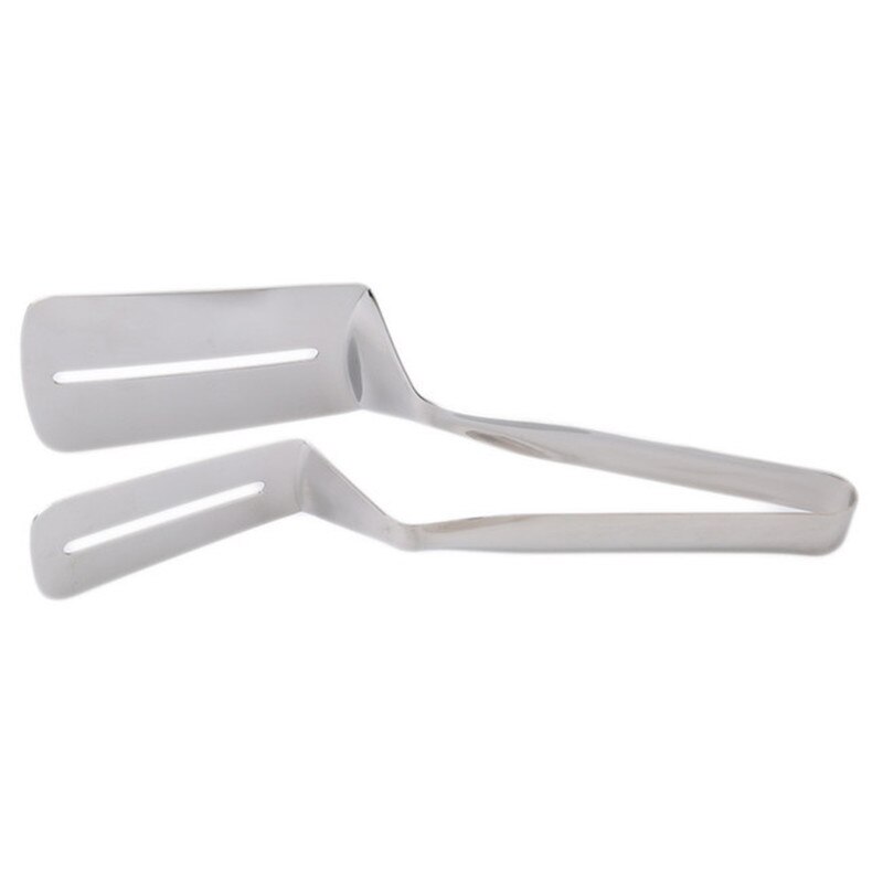 Stainless Steel Food Tong Shovel Spatula Multipurpose Bread Meat Vegetable Clamp BBQ Clip Home Camping Cooking Tools IC896486