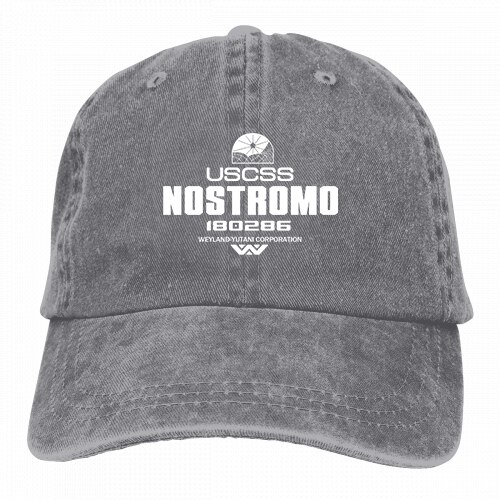 USCSS Nostromo Unisex Soft Casquette Cap Hat Vintage Adjustable Baseball Caps: 3