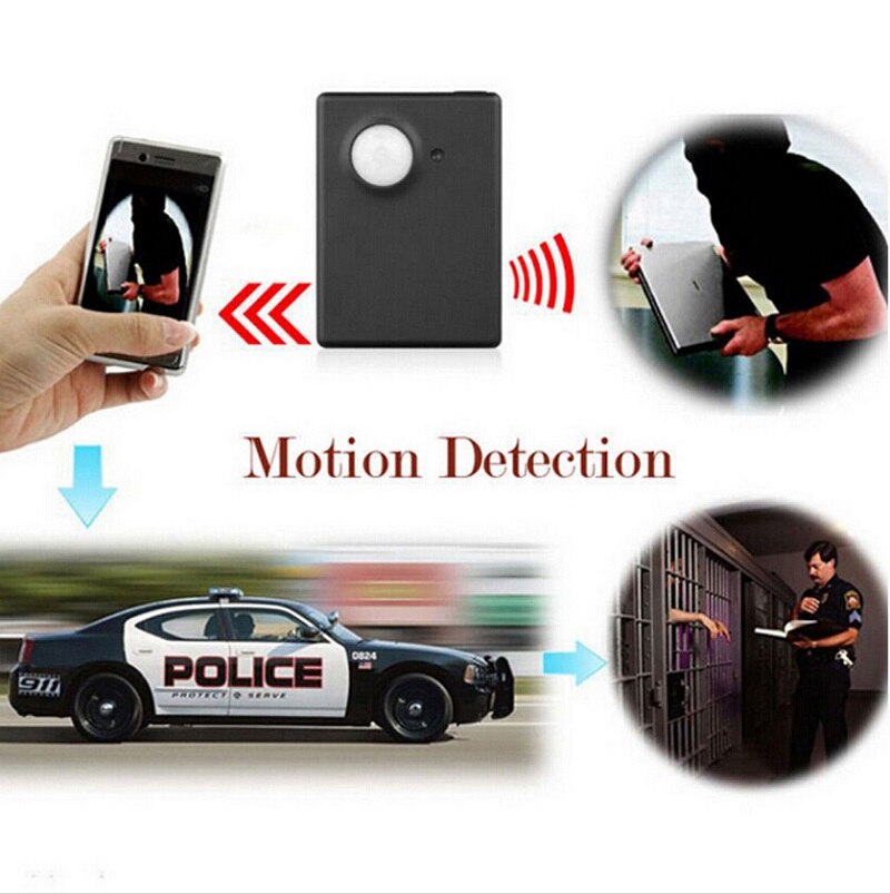 Mini Gsm Pir alarma X9009 Gsm Pir alarma GSM seguimiento Autodial PIR MMS dispositivo de escucha Monitor sistema de alarma antirrobo Anti-pérdida