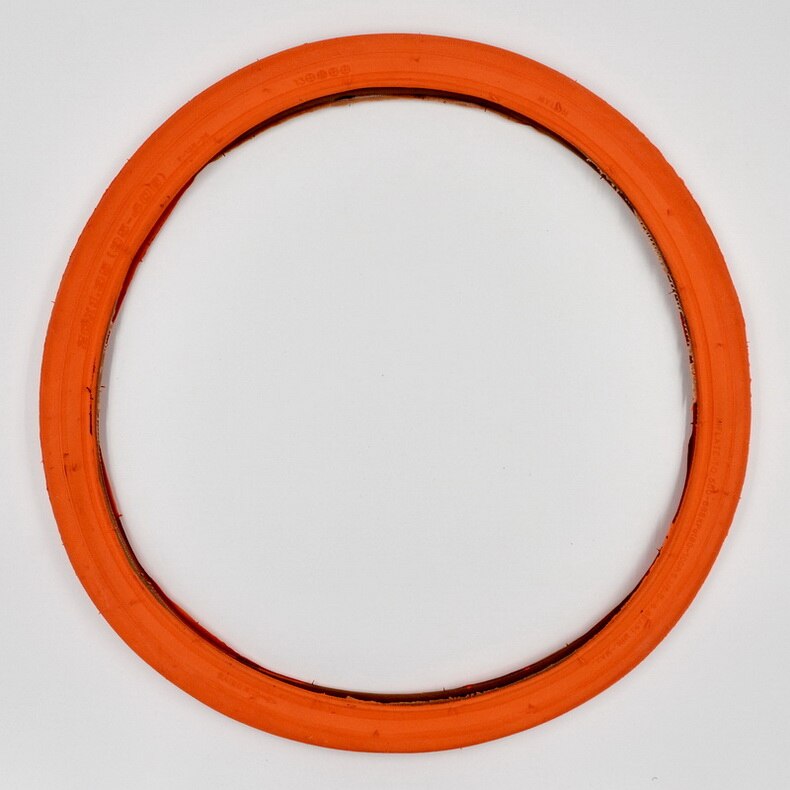 20 inch bike tire 20*1.35 bicycle tire for fixed gear colorful tire folding bike tires: orange