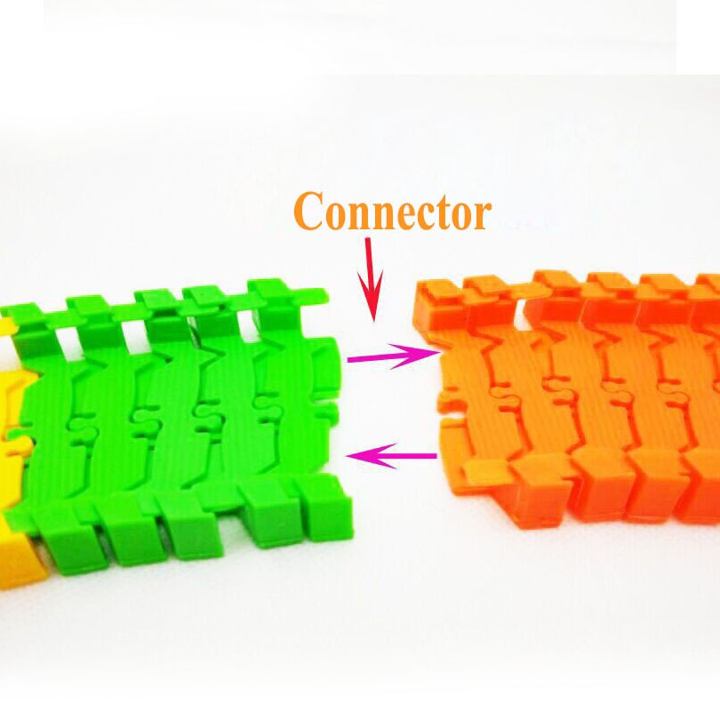 Diy Monteren Universal Racing Set Spoor Auto Flexibele Educatief Rail Auto Puzzel Speelgoed Voor Kinderen