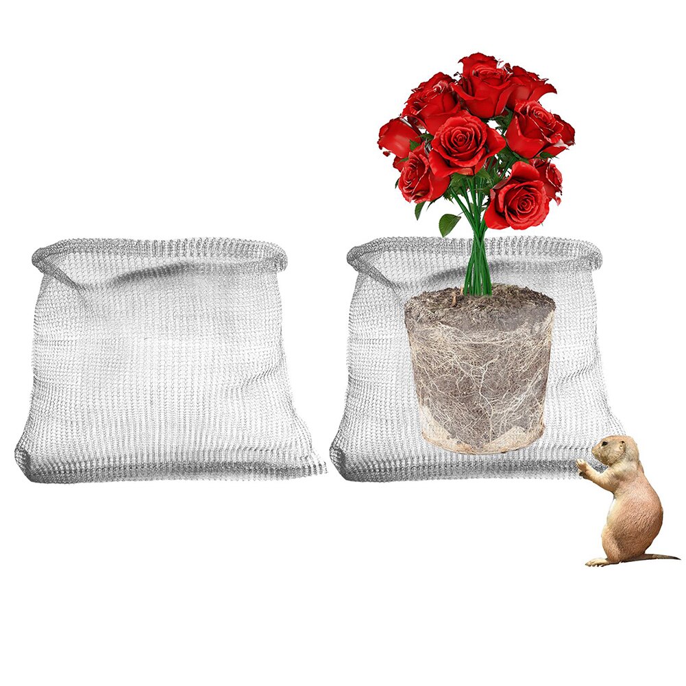 Wortels Guard Manden Gebreide Mesh Bag Voor Planten Bessen Beschermen Plantenwortels Tuin Planten Gewassen Voor Bessen, Kruiden, vaste Planten