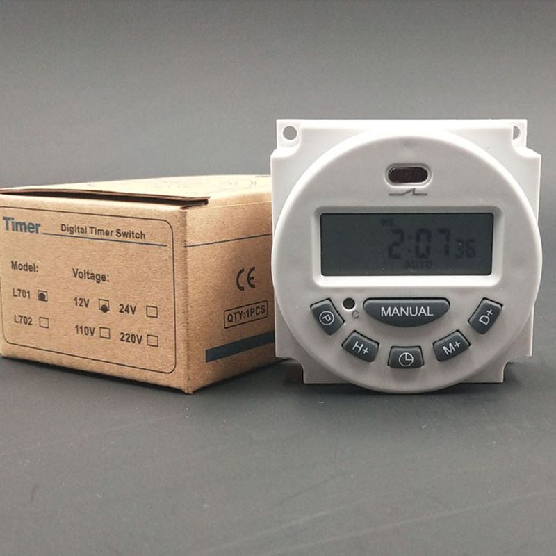 Digital Time Switch Timer LCD Screen Automatic Electronic Irrigation Controllers Garden Water Intelligence Watering System